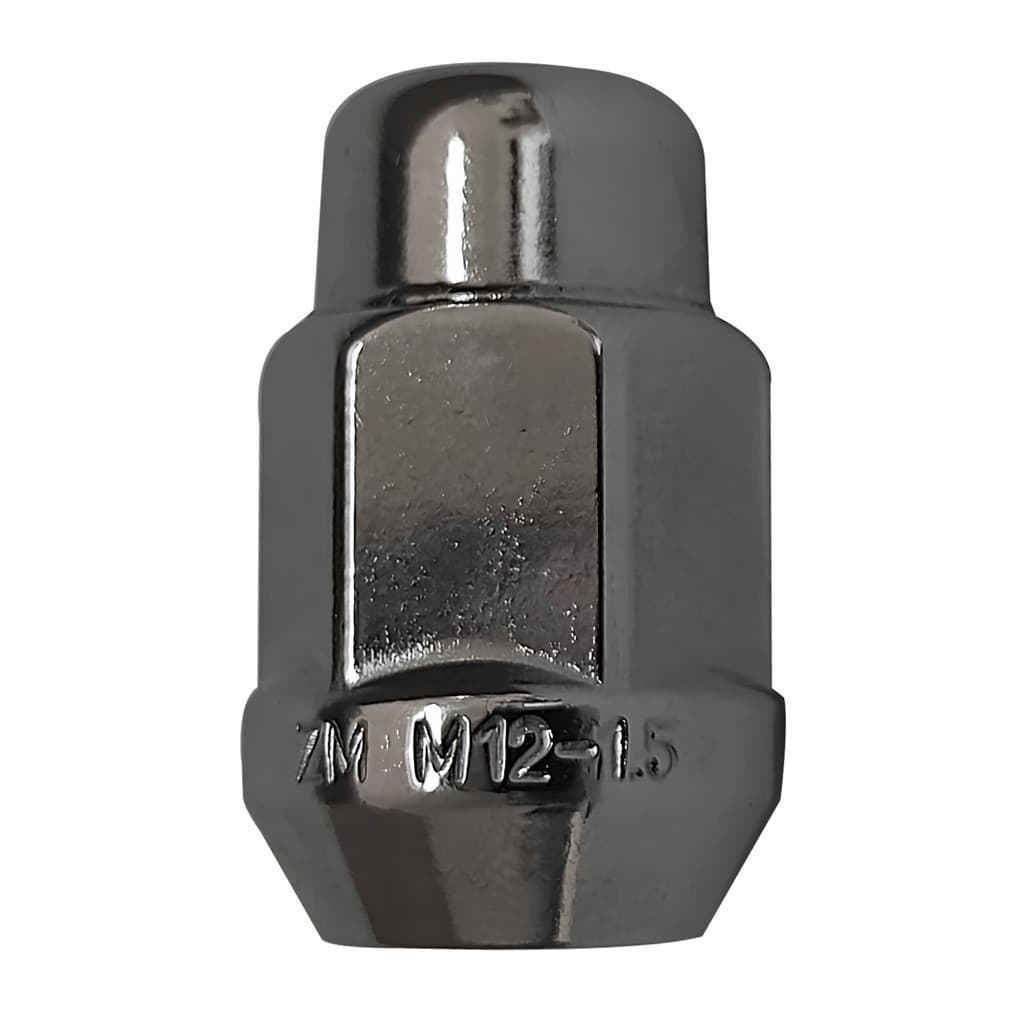 Porca de roda cromada M12-1,5 H35 Onix | S10 | Spin | Tracker