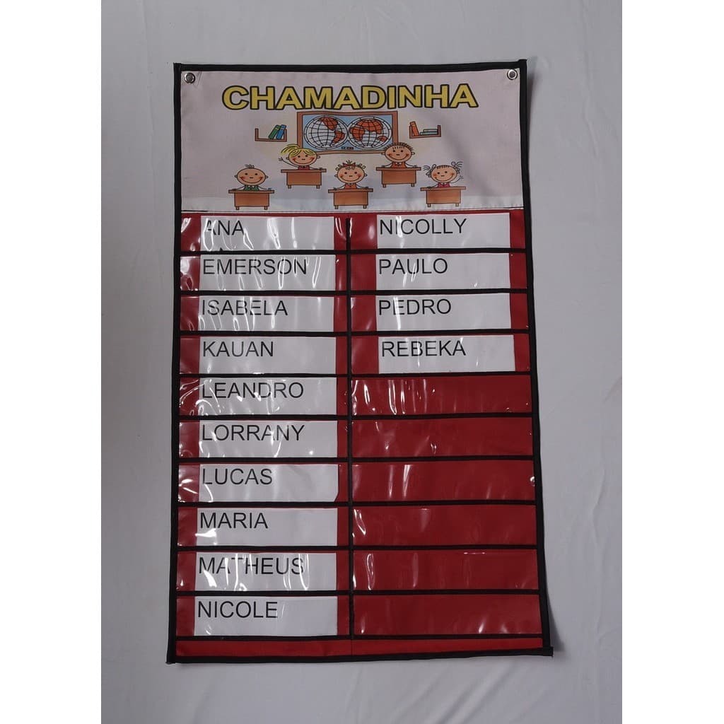 PAINEL CHAMADINHA COM 20 NOMES