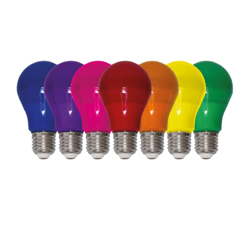 Lâmpada Coloridas A60 LED Bivolt Soquete E27 OPUS LED