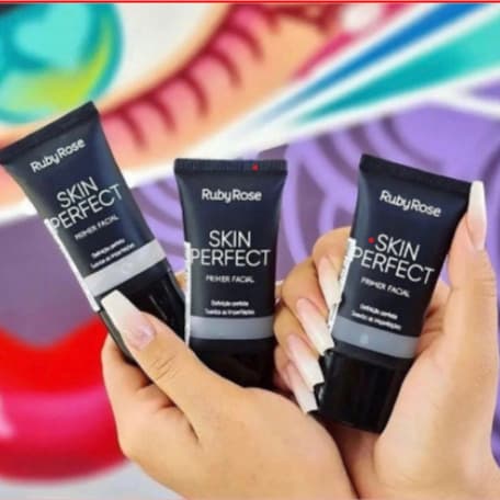 Kit 3 Pecas Primer Facial Ruby Rose Skin Perfect HB-8086