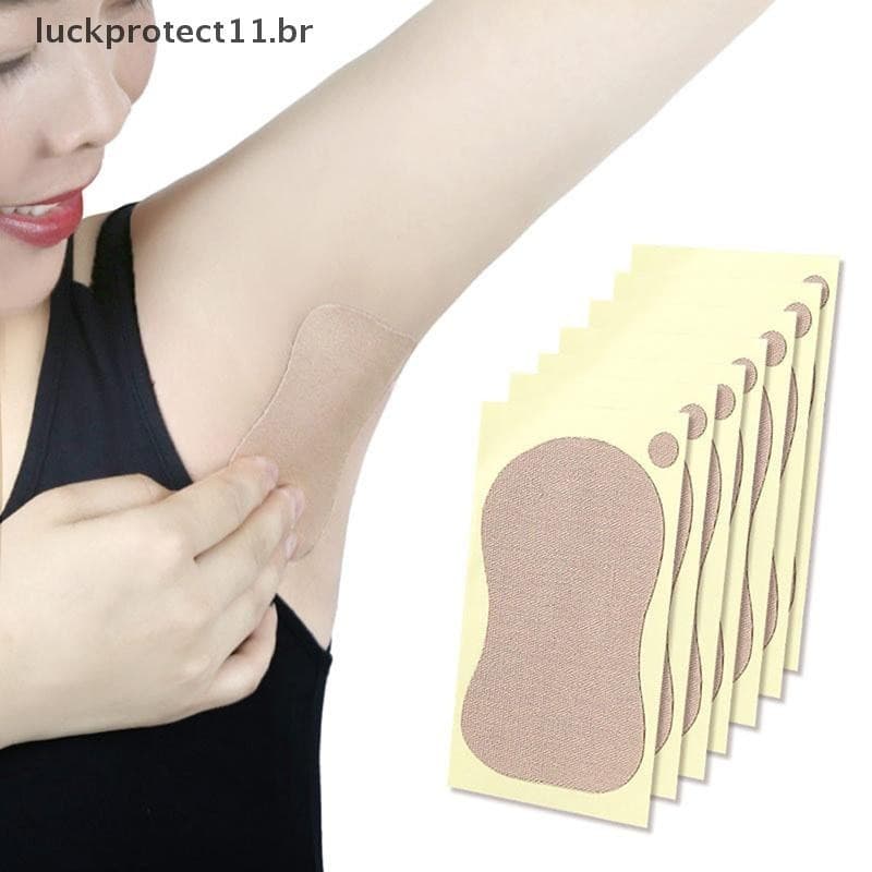 LTBR 10 Pçs Desodorante Axila Folha Vestido Roupas Suor Transpiração Almofada Absorvente Axilas Guarda Almofadas Antitra