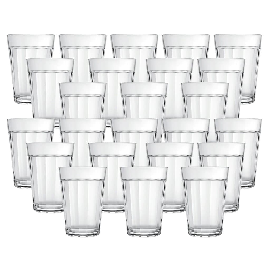 Kit Copo Americano 190ml Nadir Vidro Design Clássico Perfeito Para Bebidas Quentes Frias