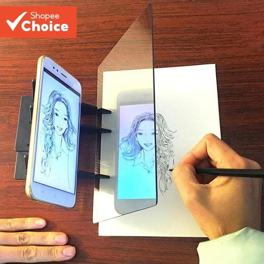Quadro De Cópia De Projeção De Desenho , Crime E Suporte De Lectern Para Materiais De Leitura , Ferramenta Óptica De Apr