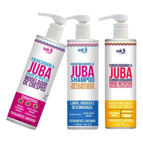 Kit Widi Care: Shampoo, Condicionnador E Encrespando A Juba 500ml 3x 500ml