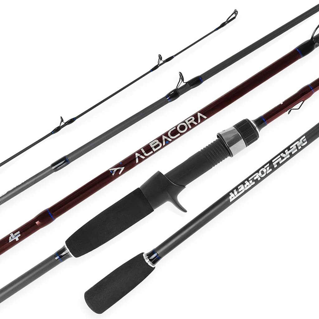 Vara para Carretilha Albacora 2402 8'0 2,40mts 50lbs 2 Partes - Albatroz