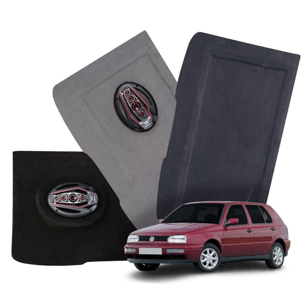 Tampao Porta Malas Golf 1995 A 1998 Bagagito Traseiro + Cordinhas