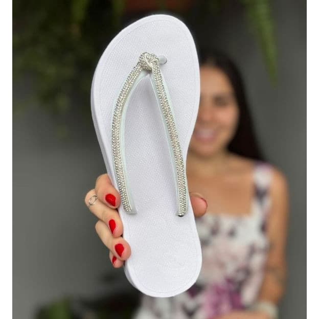 Chinelo Brilho Feminino Adulto Confortavel Leve e Macio do 33 ao 40 Lançamento 2025