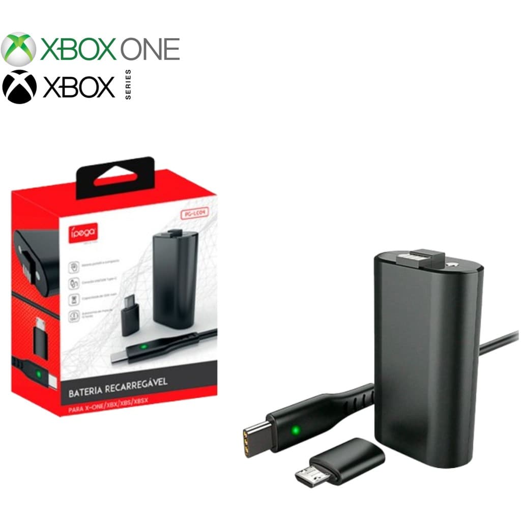 Bateria recarregável para controle de XBOX One e XBOX Series S/X - Ípega