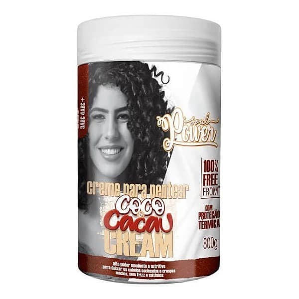 Soul Power Creme para Pentear Coco e Cacau 800g
