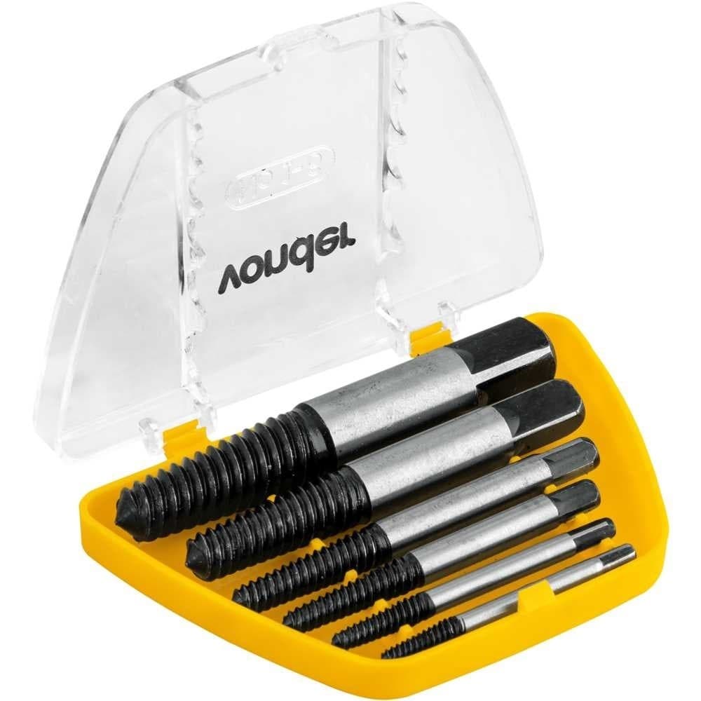 Kit Extrator Saca Parafuso Quebrado 5 Peças Vonder