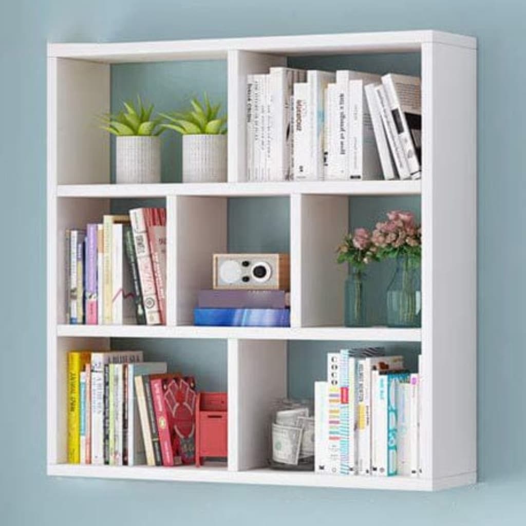 PRATILEIRA CUBO 90X90CM VERSATIL SINANUE DECORATIVA BRANCO