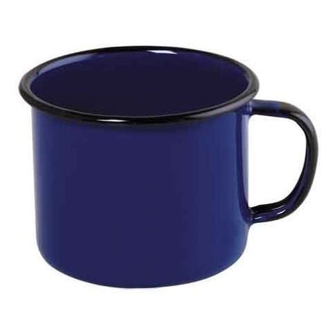 Caneca Esmaltada Nº8 Ewel - Azul