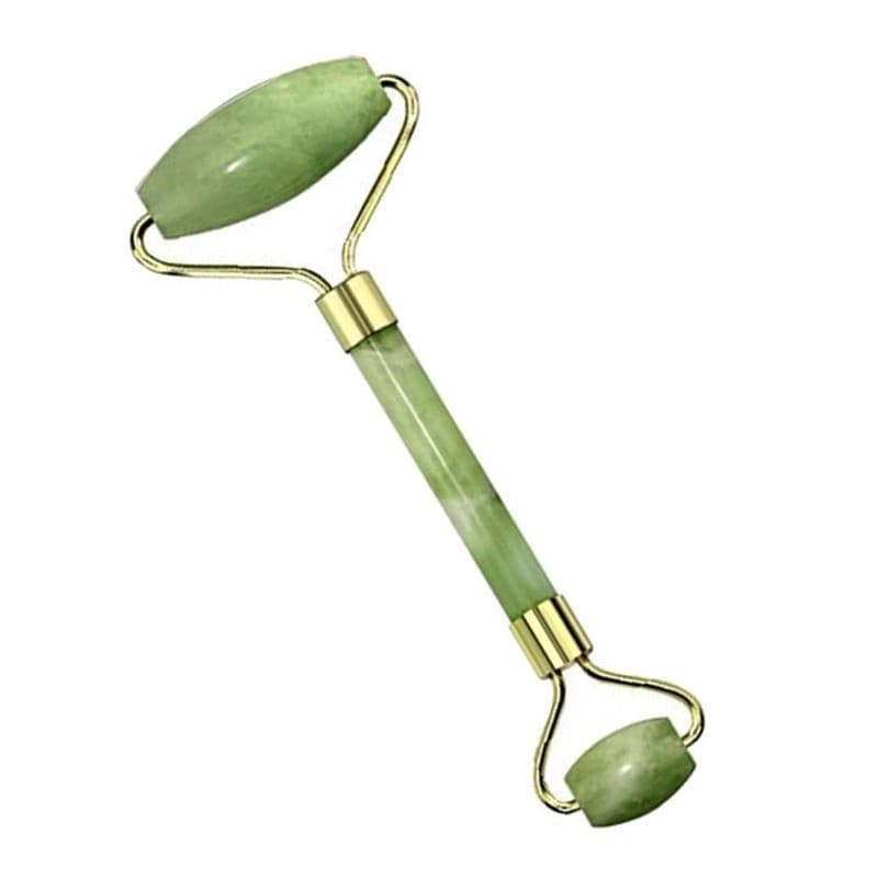ROLO MASSEGEADOR FACIAL PEDRA DE JADE ANTI RUGAS