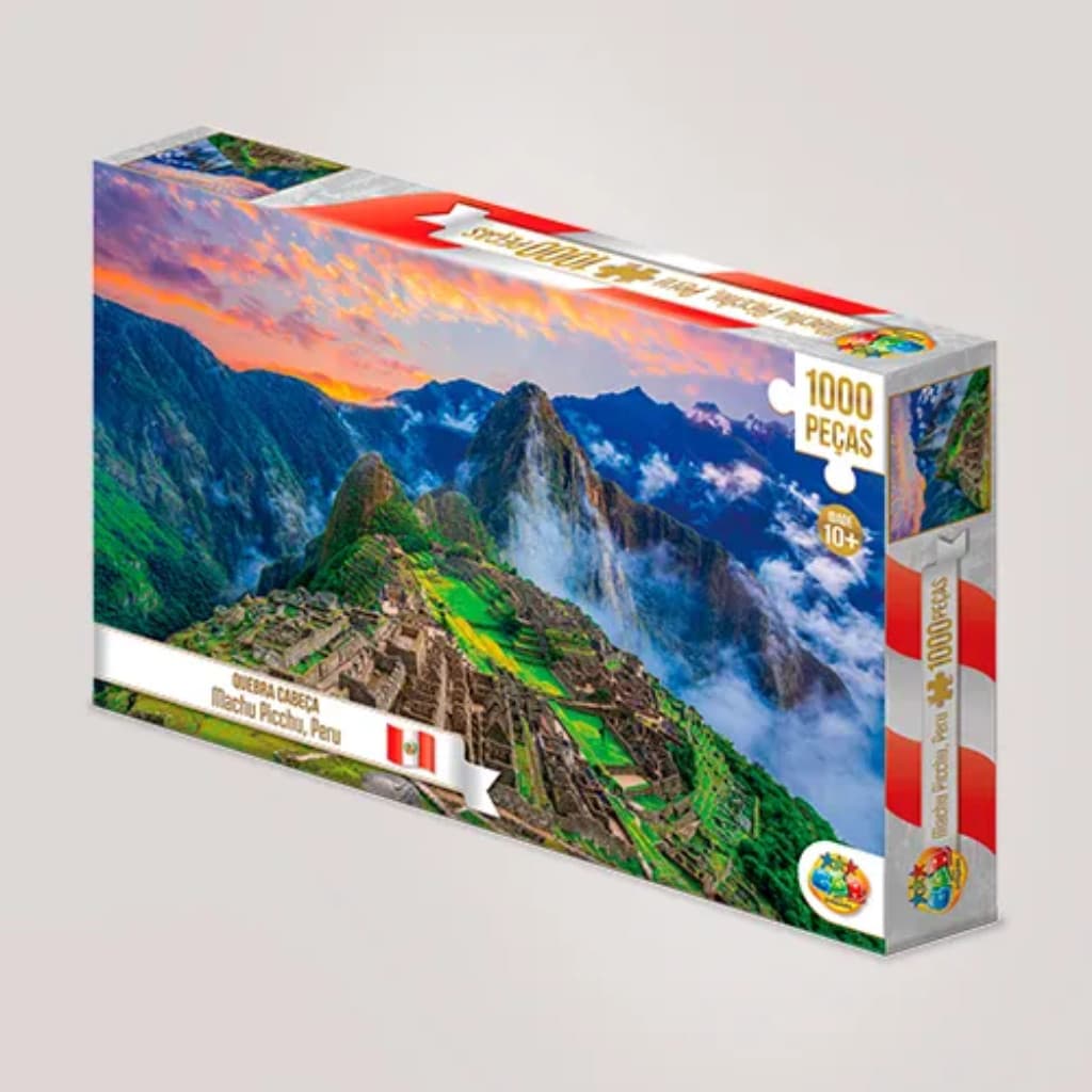 Quebra Cabeça 1000 peças Machu Picchu Peru