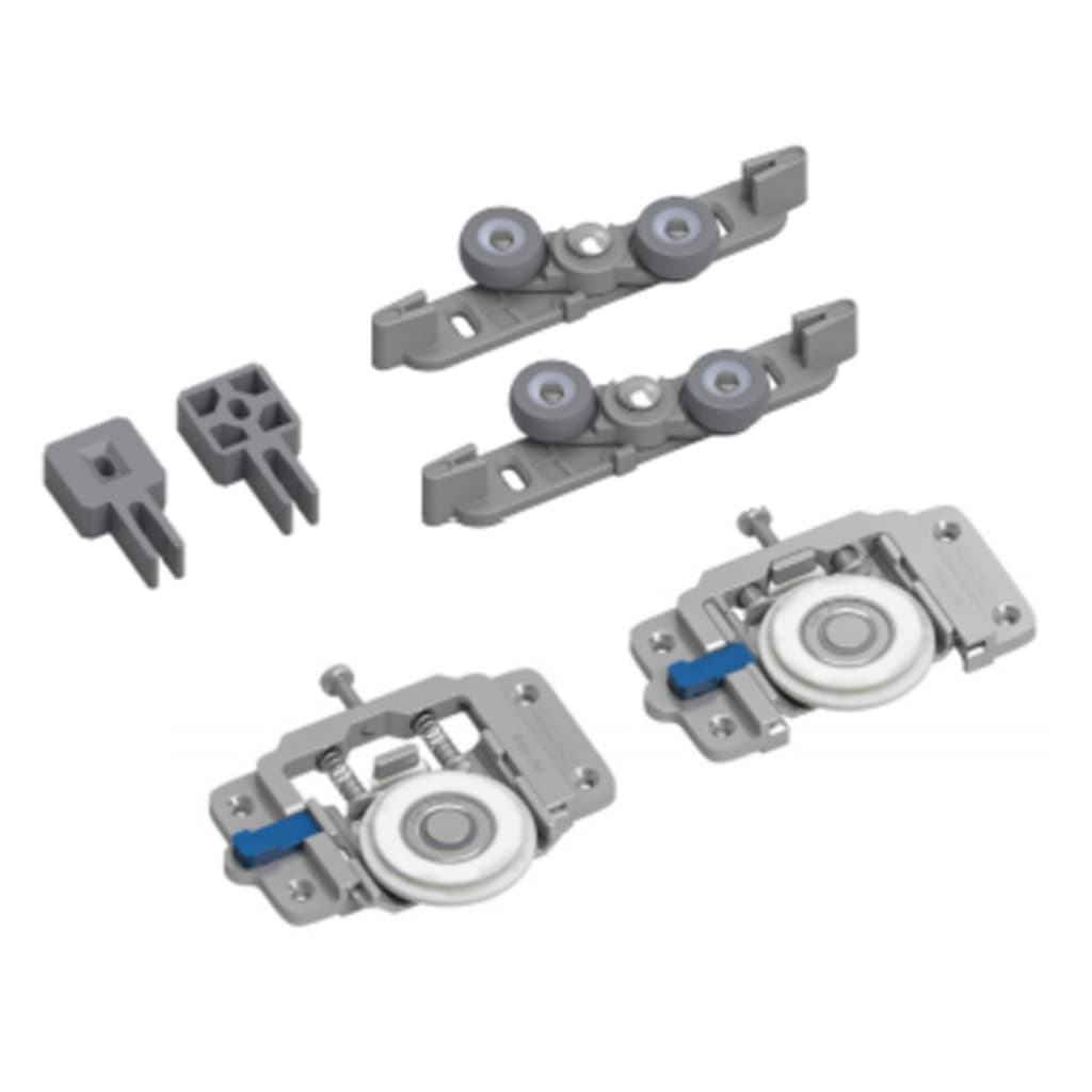 Roldanas Deslizante Porta Correr Guarda Roupa 60kg Dt15 / 65