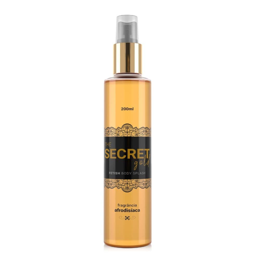Body Splash The Secret Gold 200ml | Feminino, Marcante e Sensual