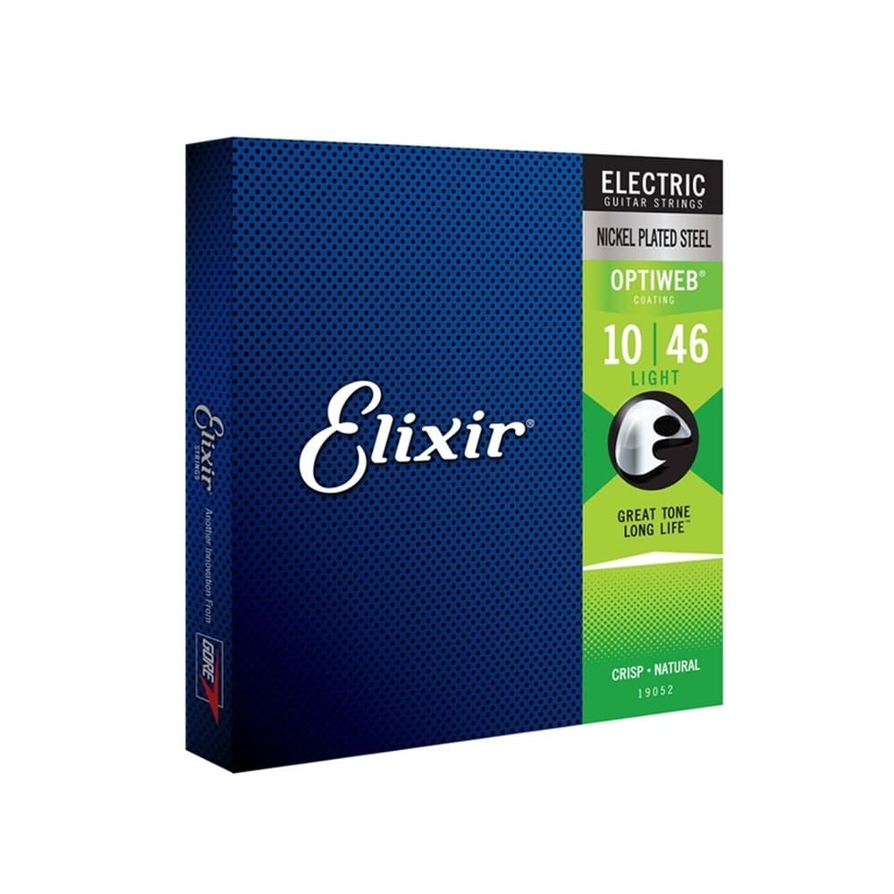 ENCORDOAMENTO ELIXIR GUITARRA 0.10 LIGHT REVESTIMENTO OPTIWEB