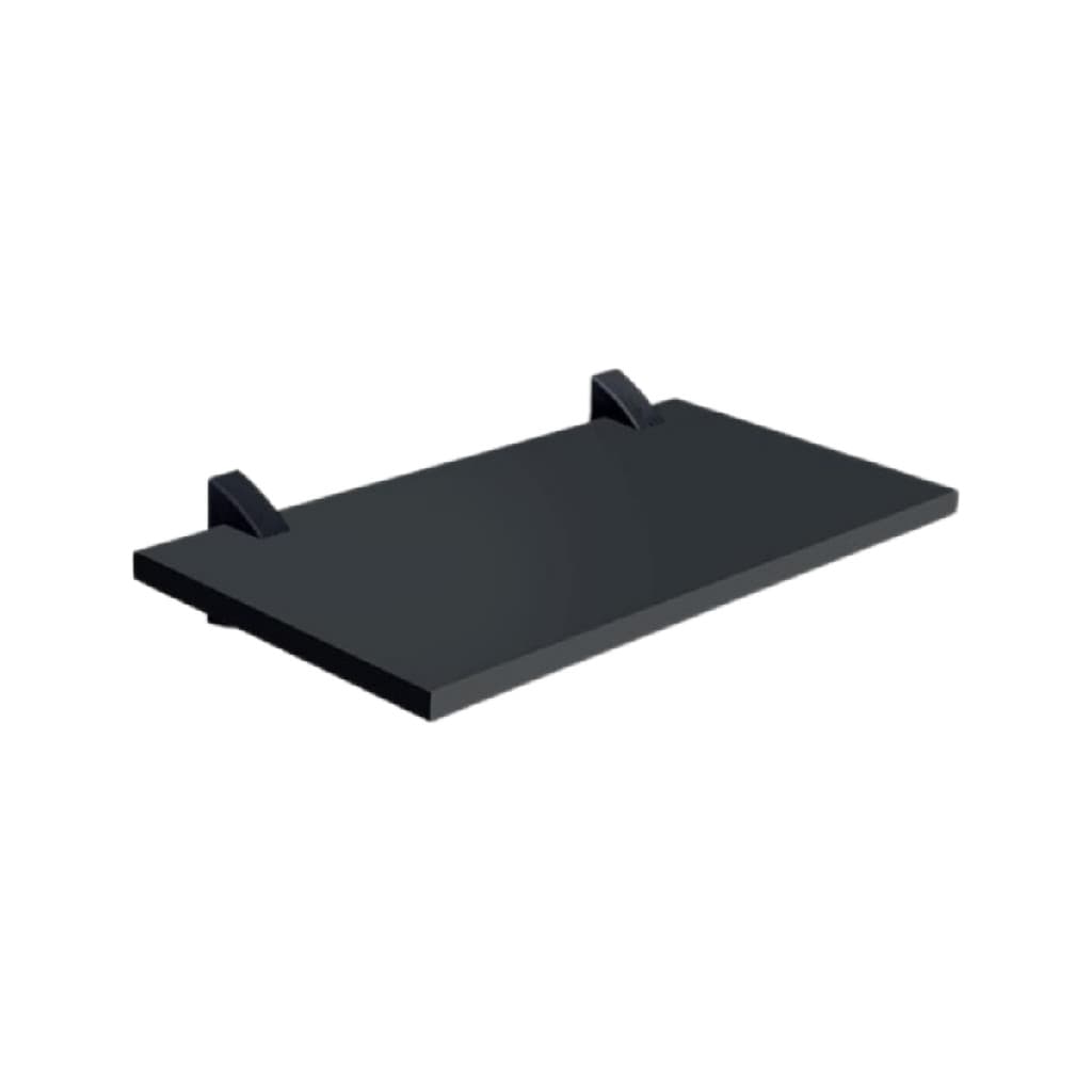 Kit Prateleira Mdp 60×30 + Suporte Em Abs Brasforma Preto