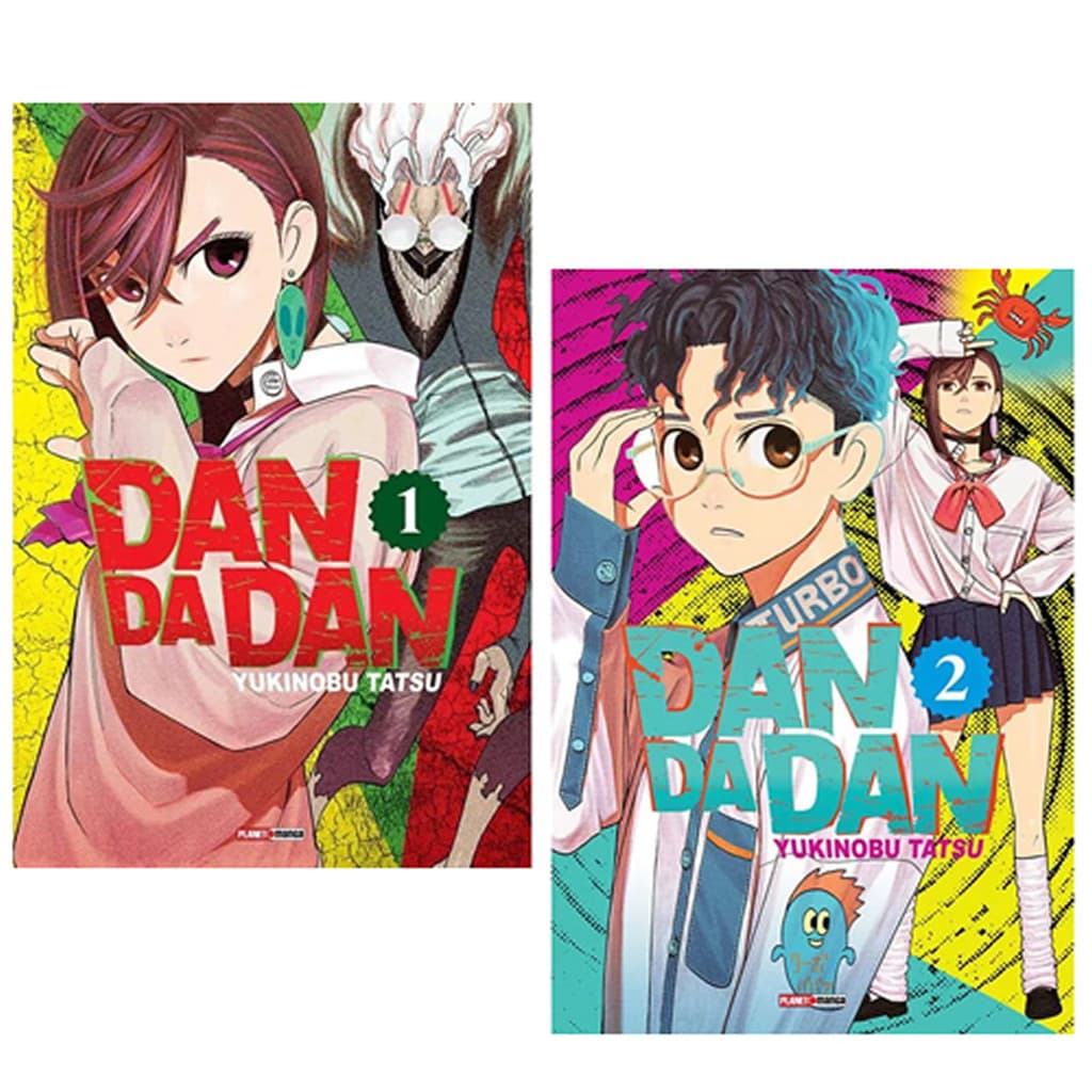 KIT: MANGA PANINI: DANDADAN  VOL.1 E VOL. 2