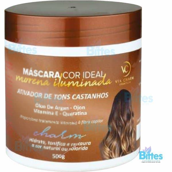 MÁSCARA CAPILAR MORENA ILUMINADA VC COSMÉTICOS 500 GRAMAS