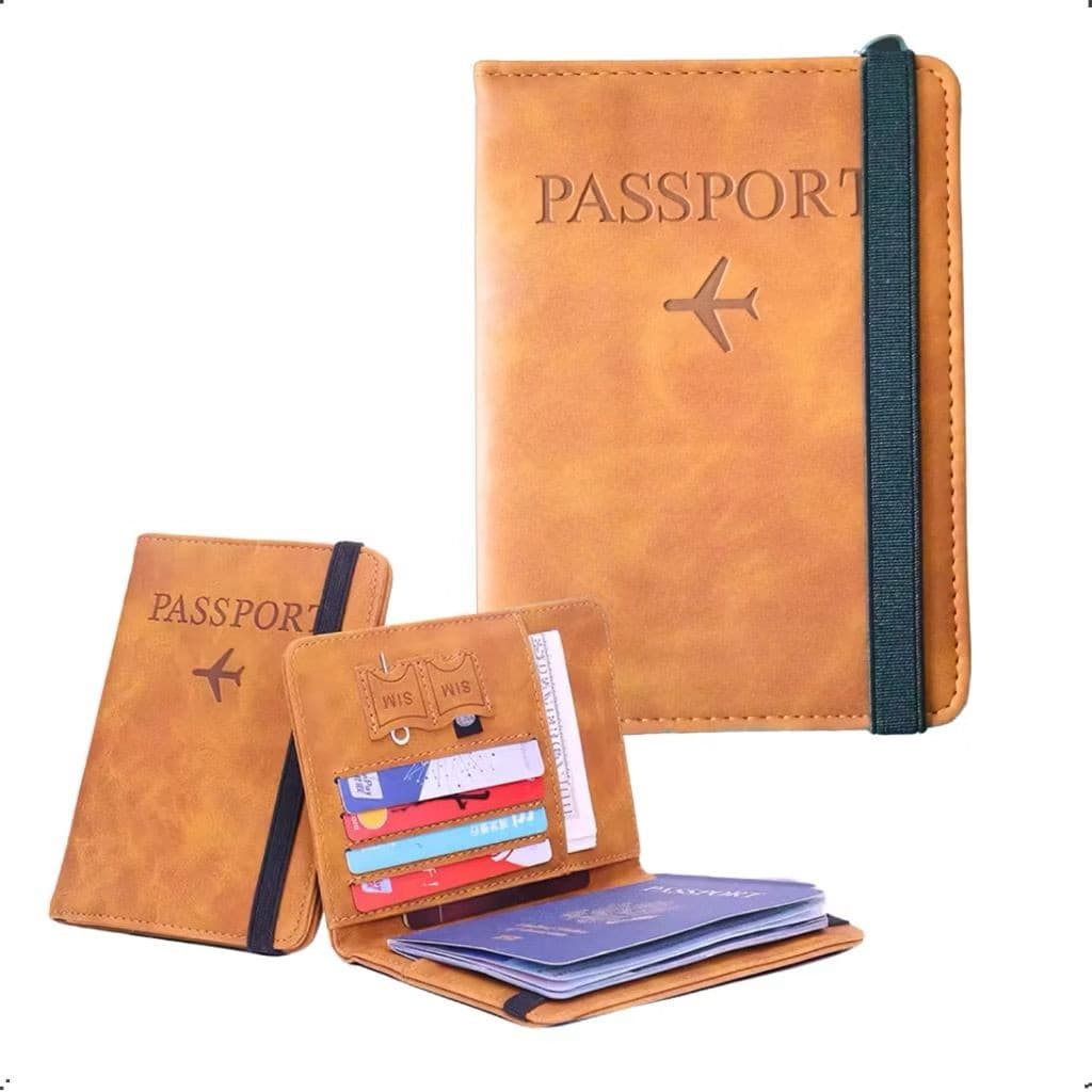 Porta-Passaporte Multifuncional-Compacto e Seguro
