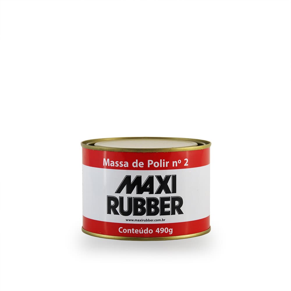 Massa de Polir N° 2  Maxi Rubber 490G
