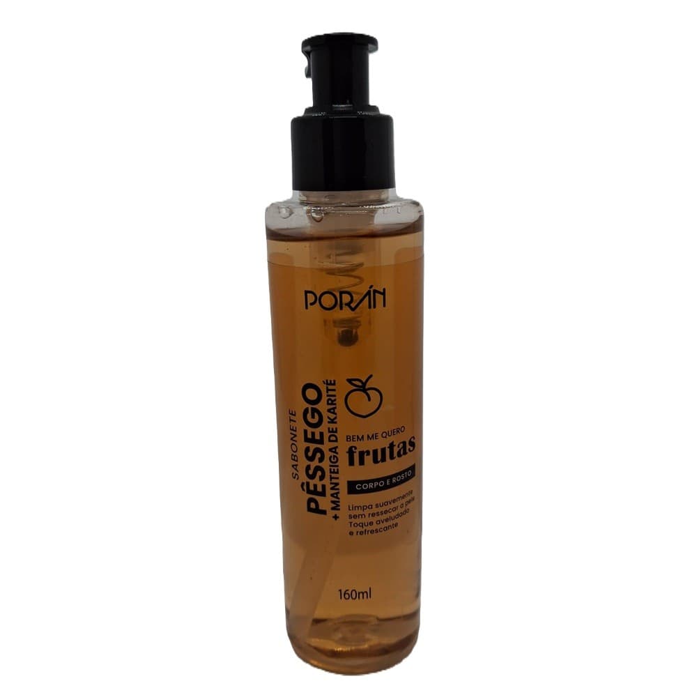 Sabonete Líquido Corpo e Rosto Poran 160ml