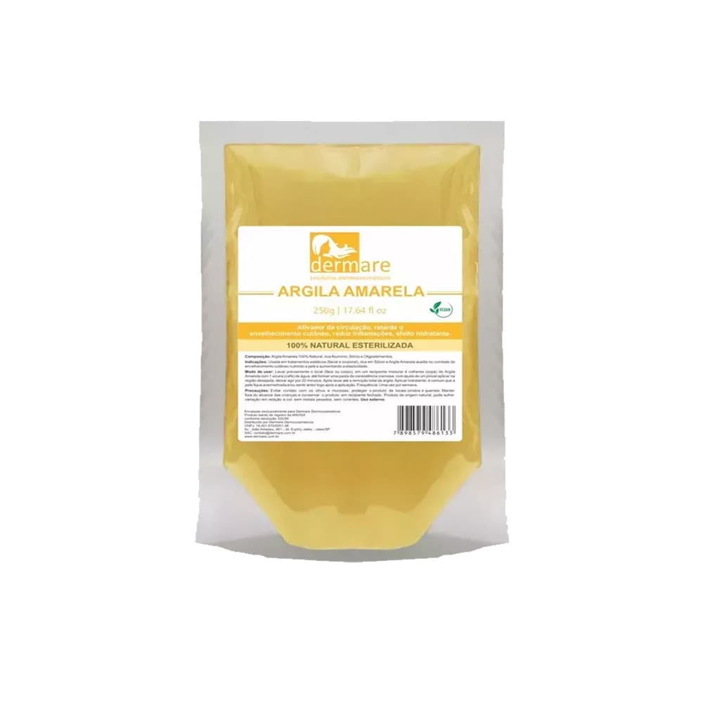 Argila Amarela 250g - Dermare