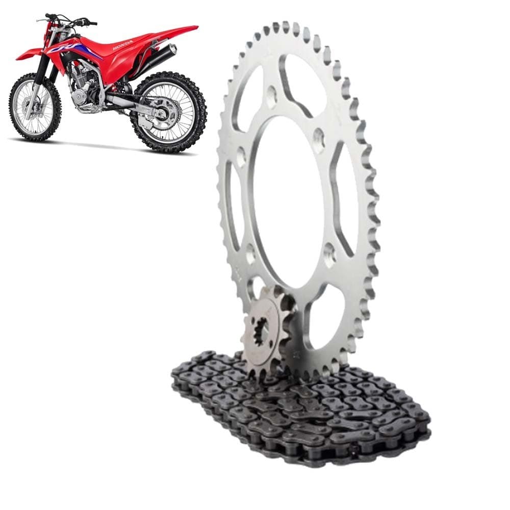 Kit Transmissão Relação CRF 250F Nacional - Darom