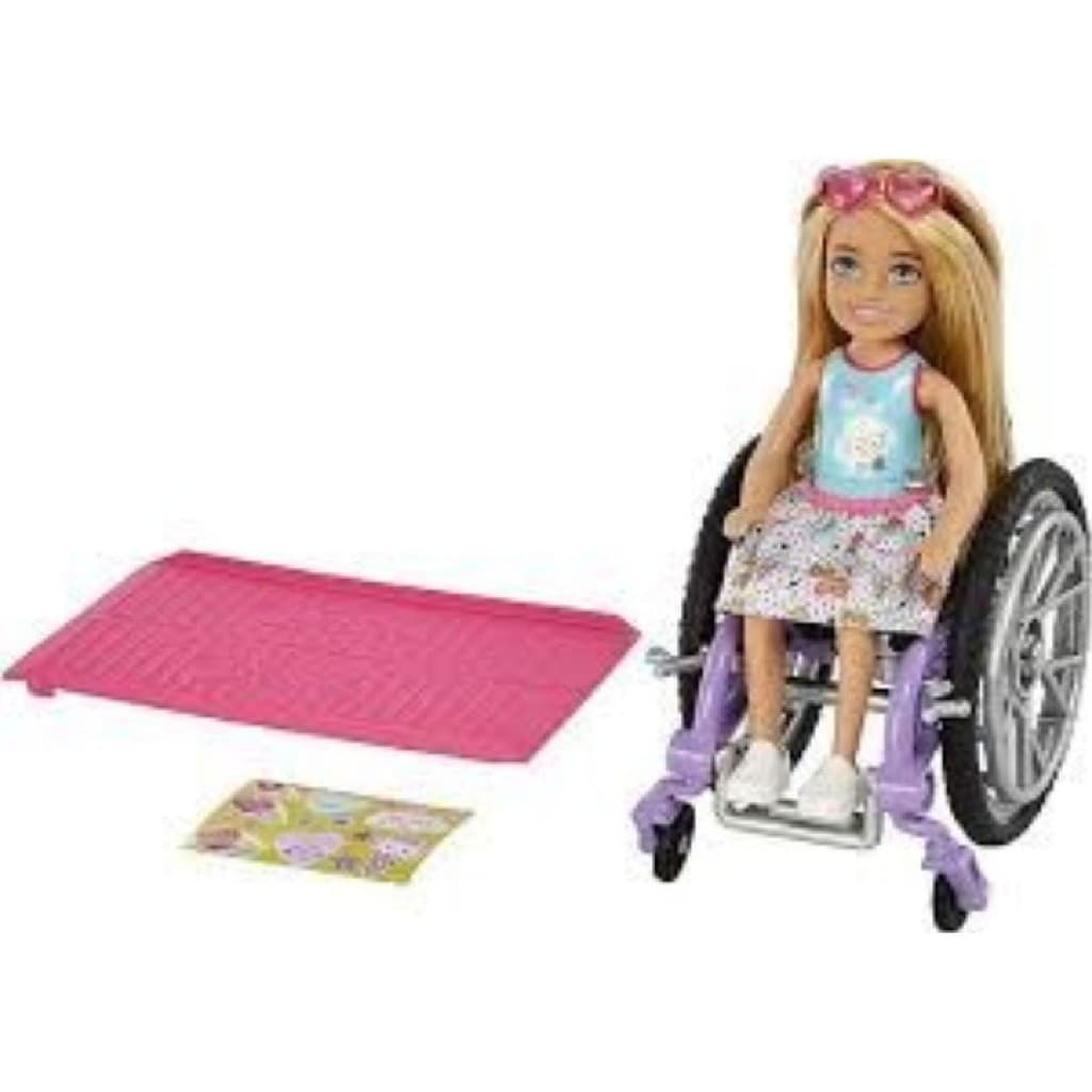 Barbie Family Chelsea Cadeira de Rodas HGP29 - Mattel