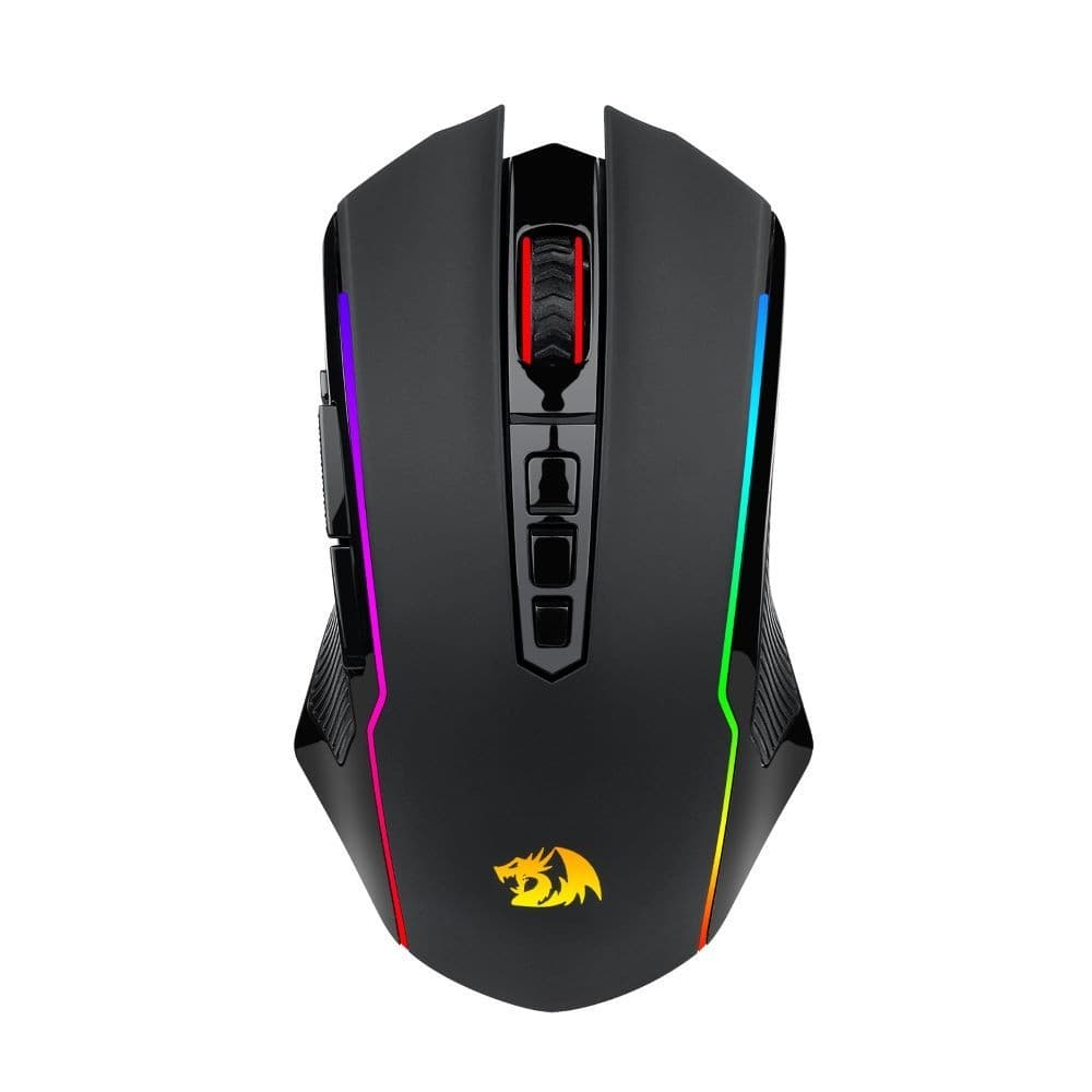 MOUSE GAMER SEM FIO REDRAGON NIX WIRELESS RGB - M914-RGB PRETO