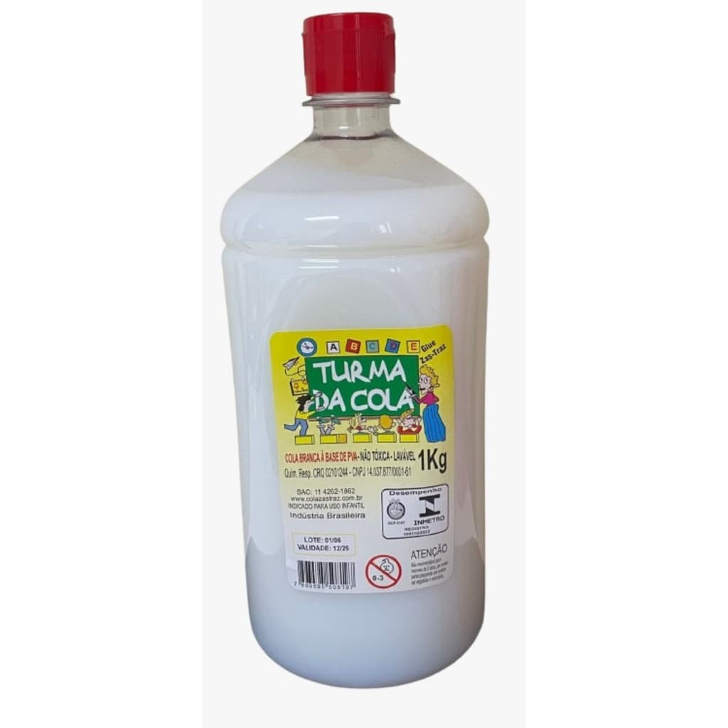 Cola Branca Tubo  1 litros - Turma da Cola