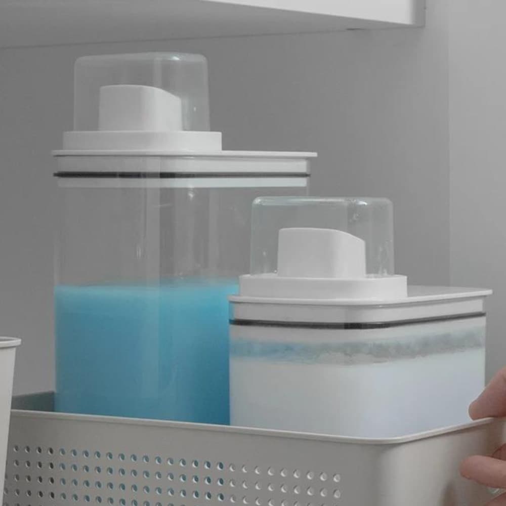 Kit 2 Dispenser flow 1,5L e 2,3L Lavanderia Coz Pia Banheiro