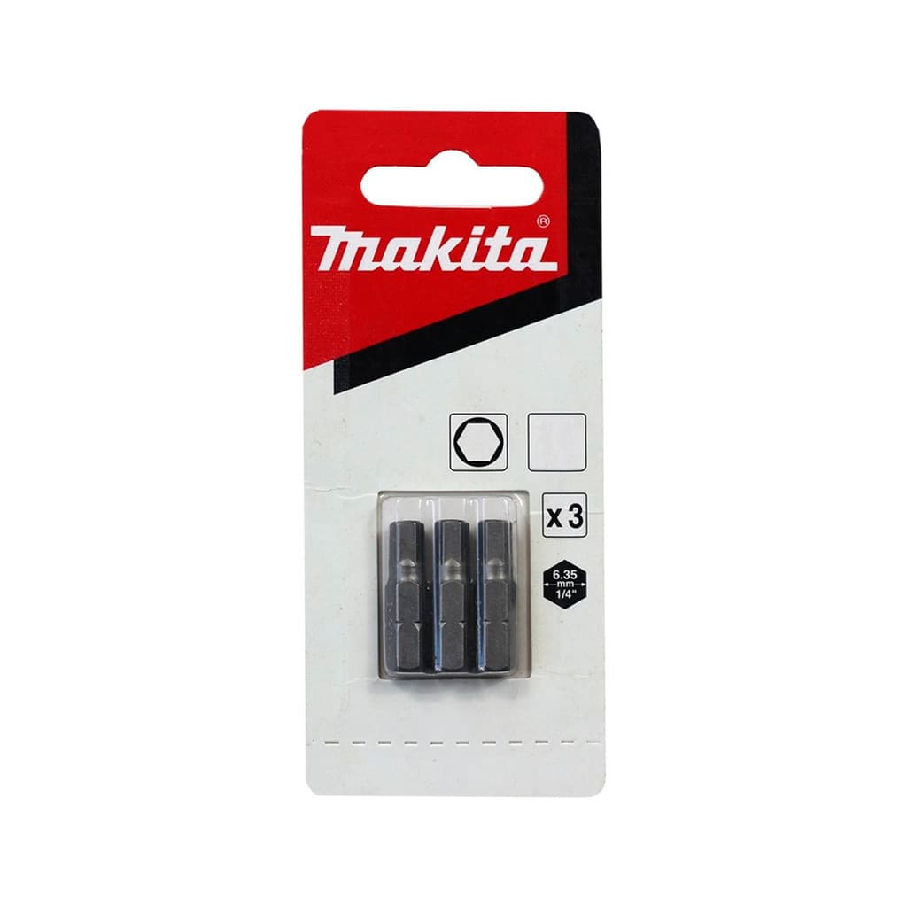 Pacote c/ 3pcs Bits Allen 3,0 X 25mm Makita B-23690