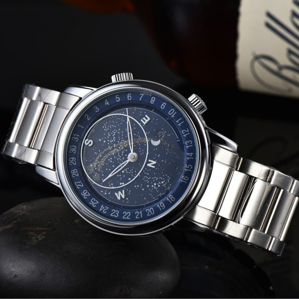 Girando céu estrelado disco KIMSDUN marca relógio masculino moda relógio mecânico automático à prova dwaterproof água lu