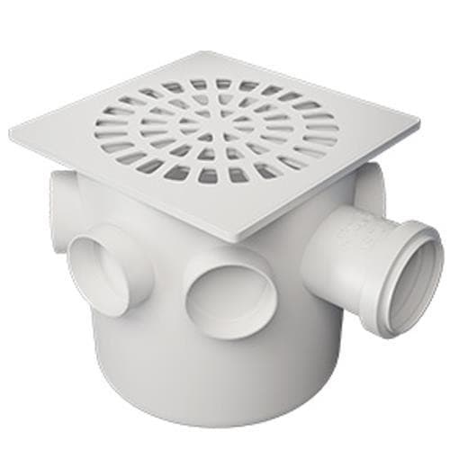 Caixa Sifonada Quadrada 150x150x50 Tubozan Ef