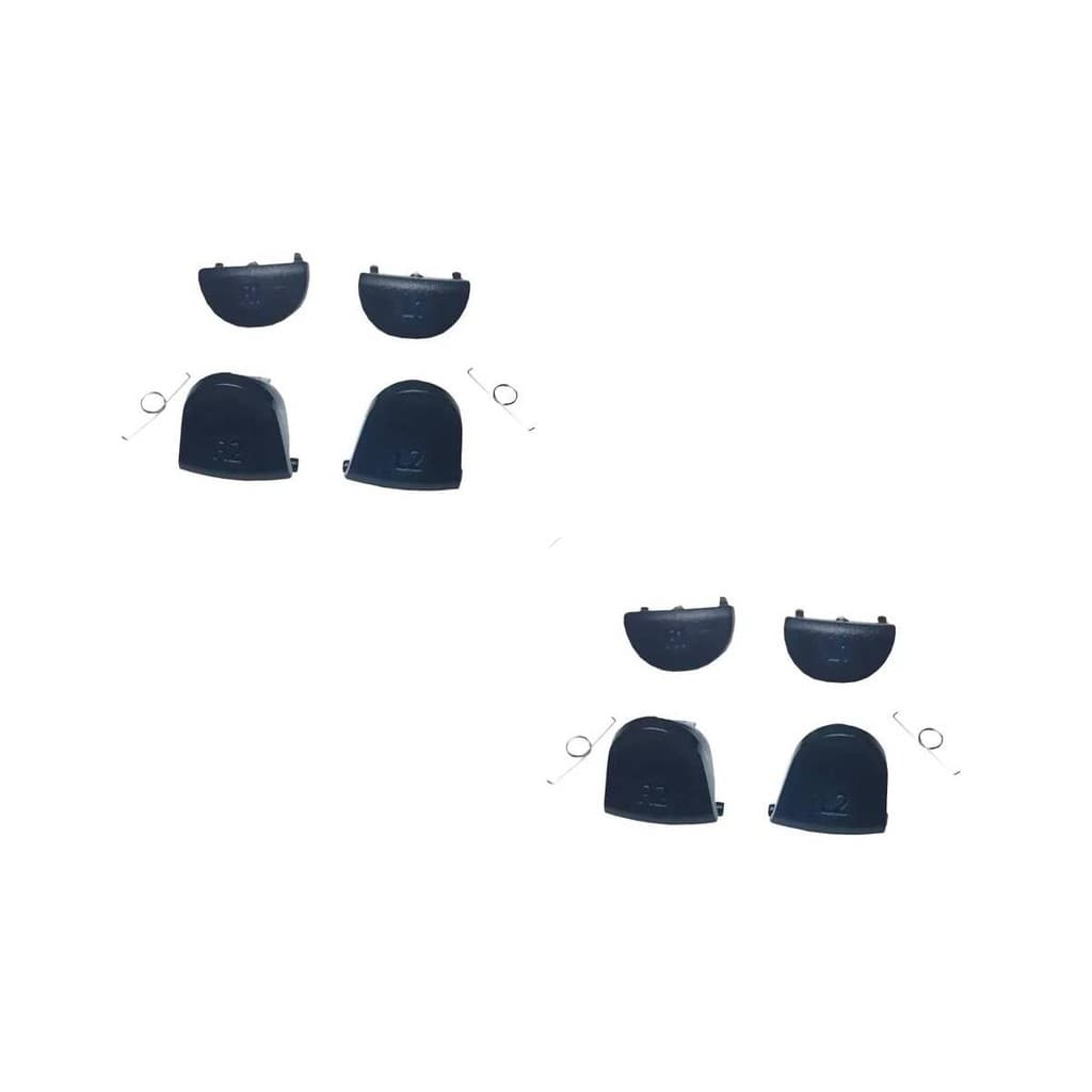 2 Kits V4 Completos de Botões Gatilho Compatíveis com Controle Jdm/jds 040 de PlayStation 4 Ps4