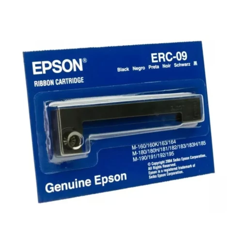 6un - Fita Black/Preta Erc-09b Impressora Original Epson