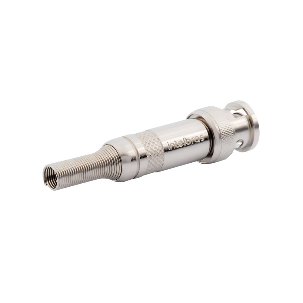 CONECTOR BNC MACHO COM MOLA CONEX 1000 G2
