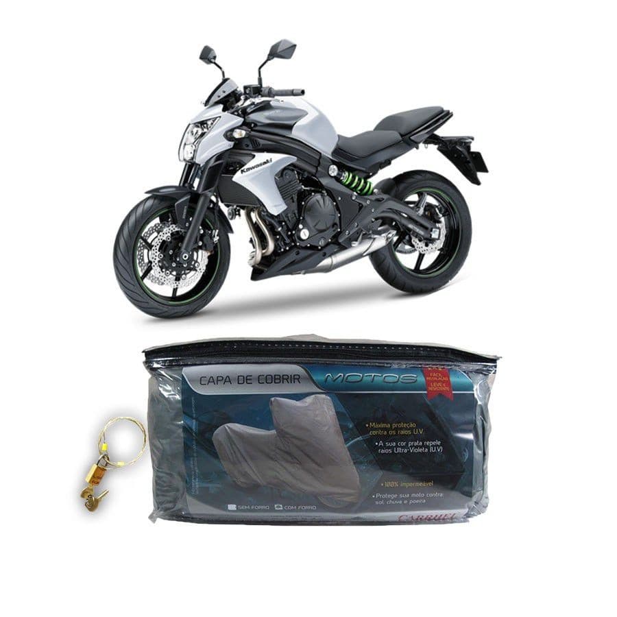 Capa com cadeado para cobrir KAWASAKI ER 6N 650CC G(206)