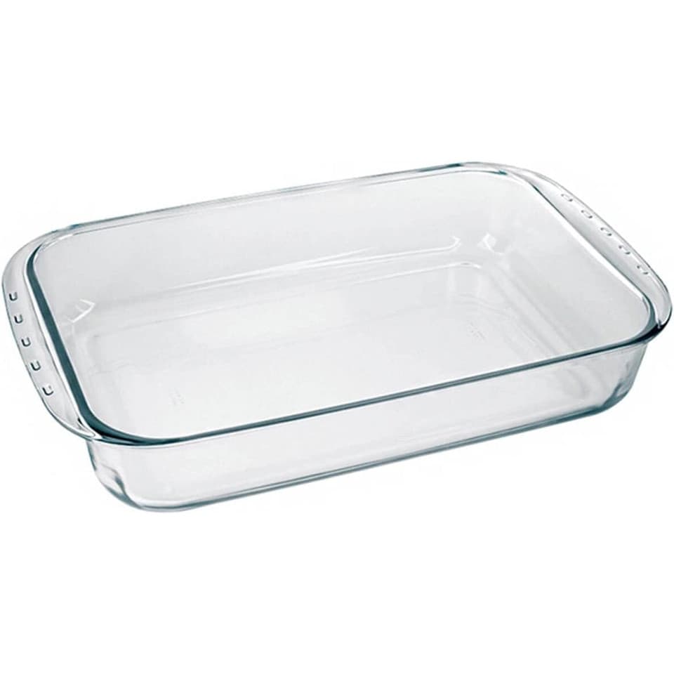 Assadeira Marinex 3,7 L Retangular Funda – Vidro Refratário Nadir | Micro‑ondas, Freezer, Lava‑Louças