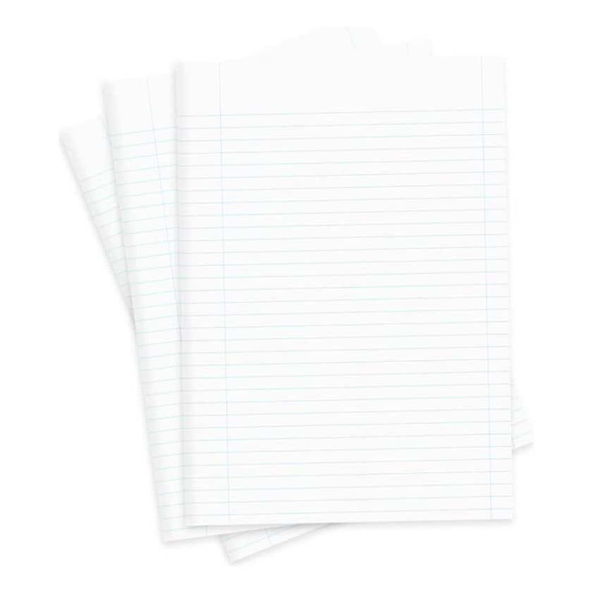 Papel Almaço A4 56g C/pauta E Margem 90168 Spiral 50 Fl