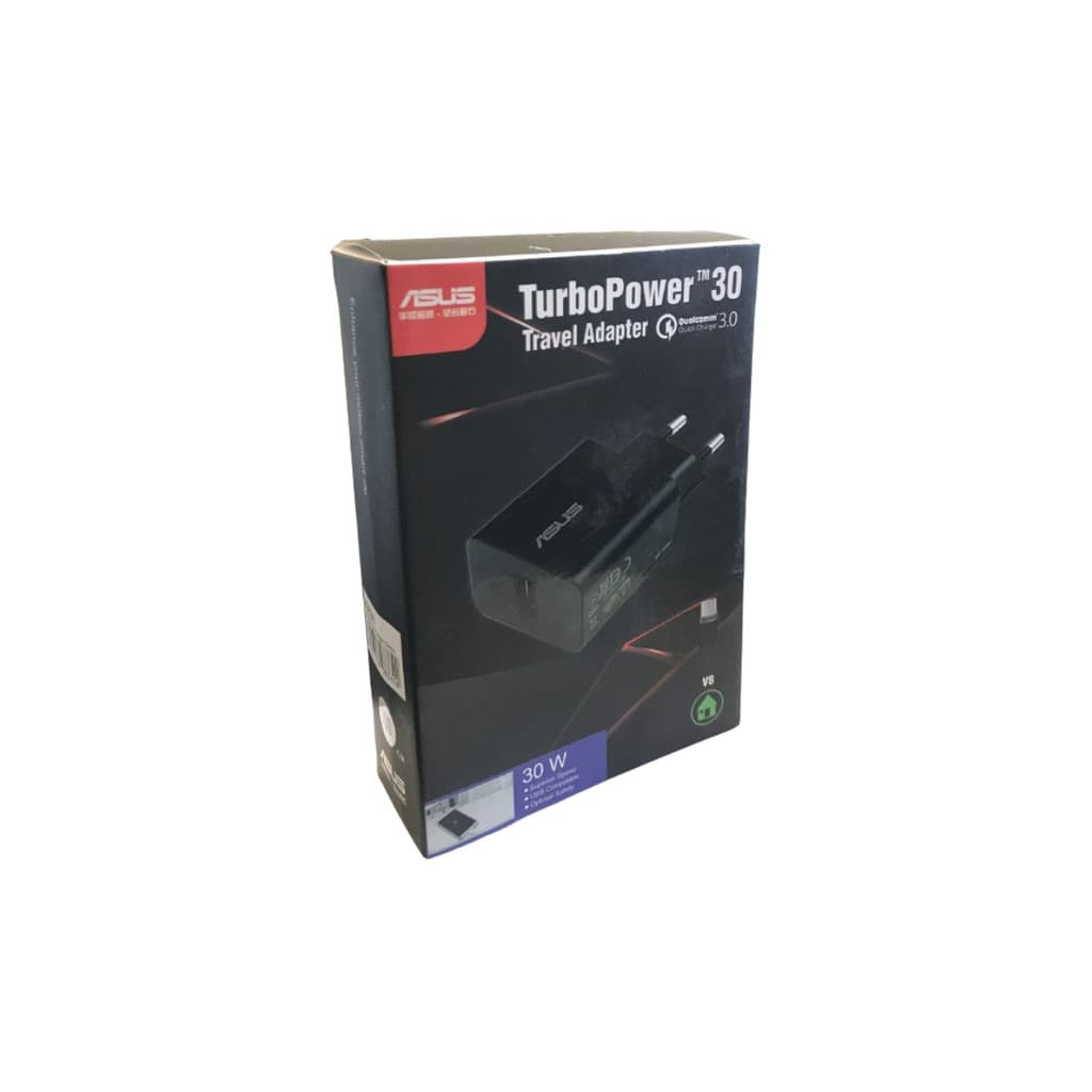 CARREGADOR TURBO POWER 30W ASUS 3.0 TIPO C OU V8