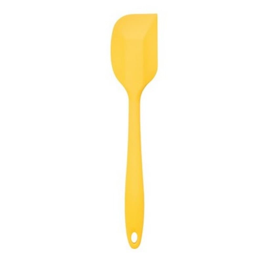 Espátula de Silicone Duplo Reta Pão Duro 27cm Oikos Colorida Raspadora Profissionais para Cozinha