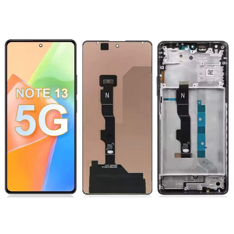 Tela Frontal Touch Compatível Para Xiaomi Redmi Note 13 5G 2312DRAABG LCD Incell Pronto Entrega