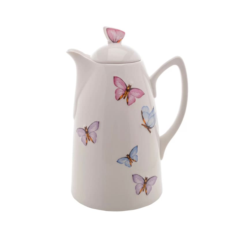 Garrafa Térmica Porcelana Borboletas 900ml