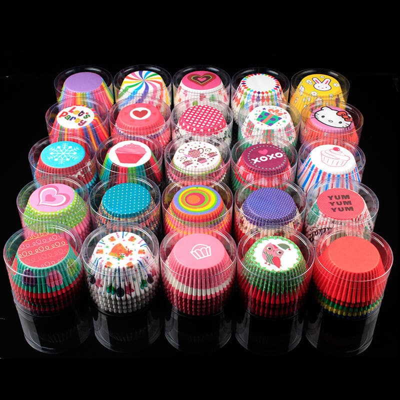Cupcakes De Papel Para Bolos Cupcake De 100pcs