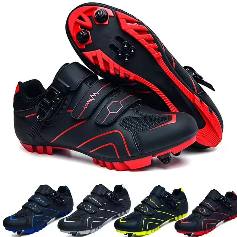 MTB Sapatos De Ciclismo Das Mulheres Dos Homens Grampo Estrada Bicicleta Da Sujeira Plana Corrida Mountain Bike Tên