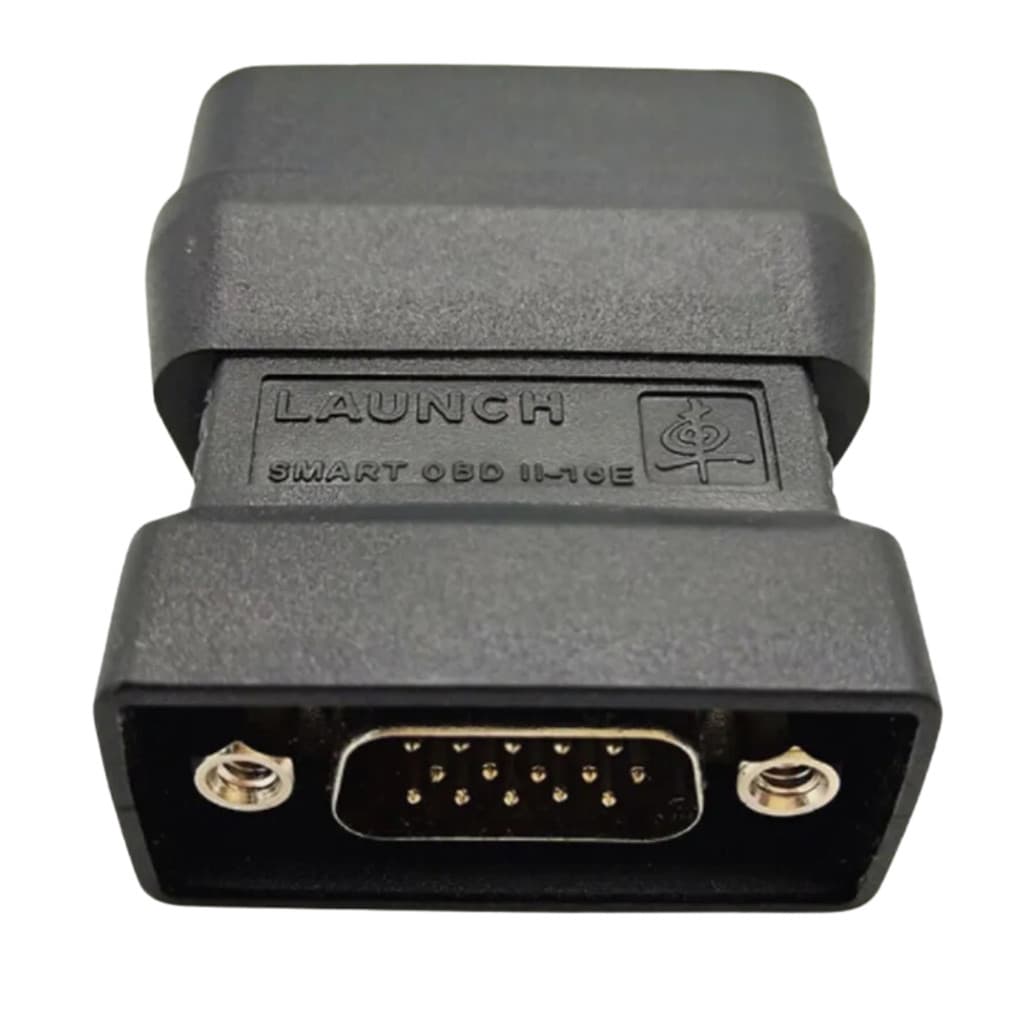 Conector Plug Cabo Launch Db15 Pinos Conversor Obd2 16 Pinos Tomada