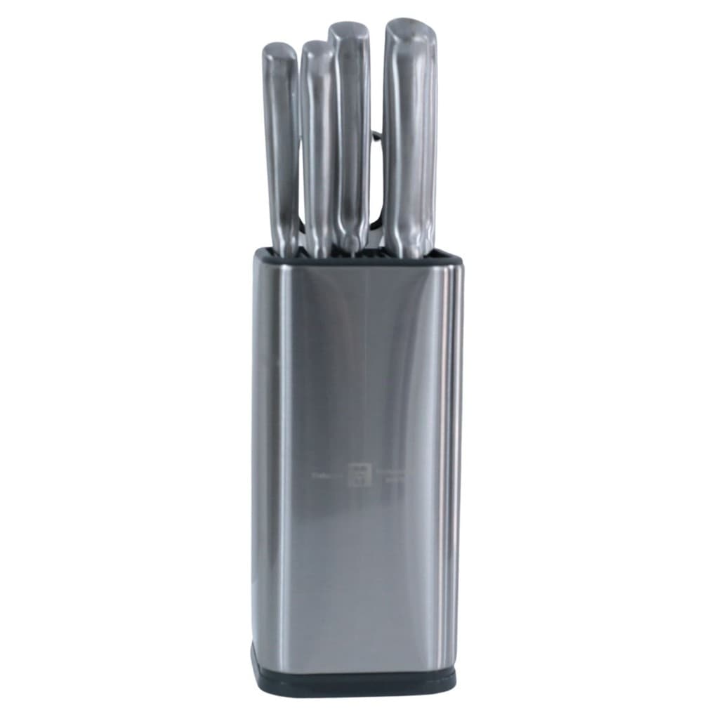 Jogo de Facas Inox Elaborate com Suporte 6 Peças